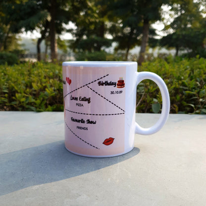 All About You Personalized Mug