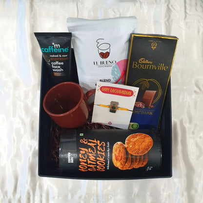 Coffee Addict Rakhi Hamper