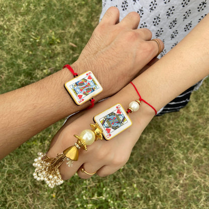 Bhaiya-Bhabhi Rakhi Set