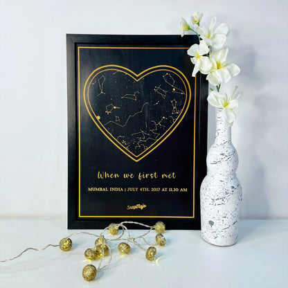 Personalized Love Star Map