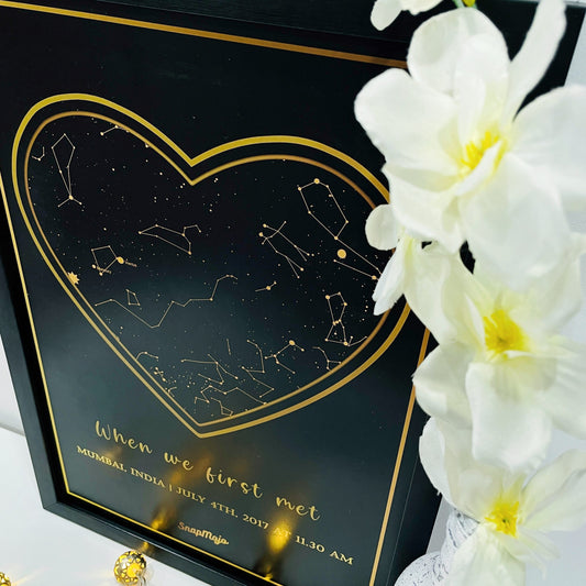 Personalized Love Star Map
