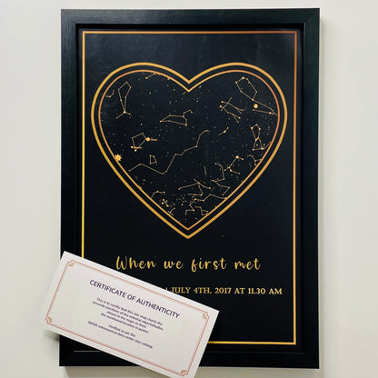 Personalized Love Star Map