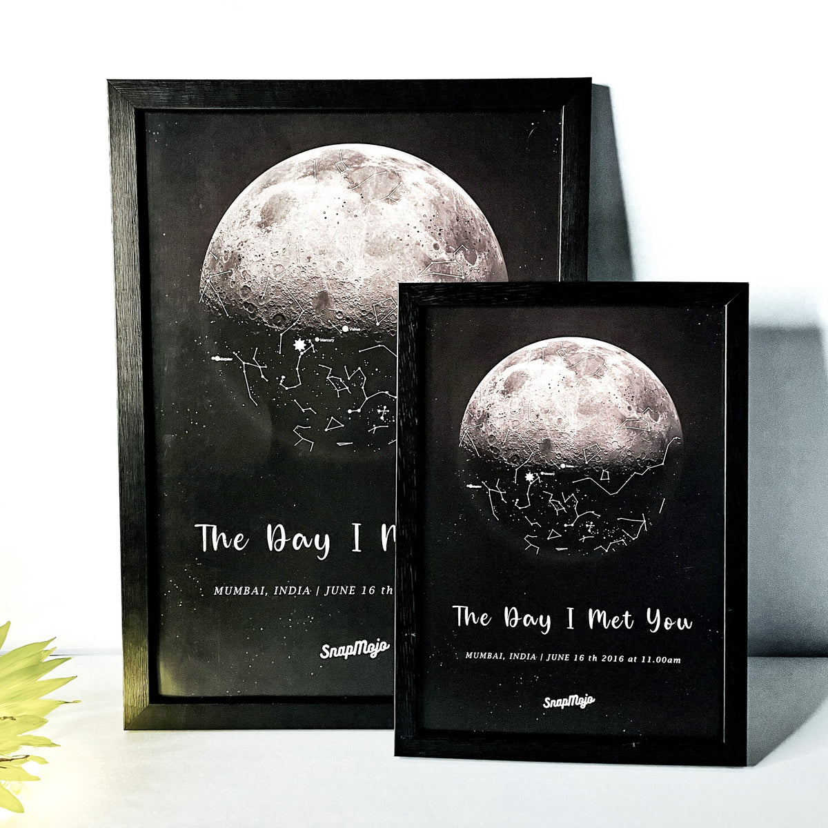 Personalized Moon Star Map