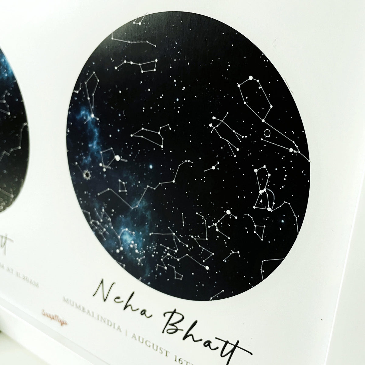 Personalized Long Distance Love Star Map