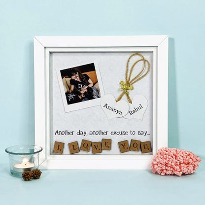 Scrabble Photo Frame
