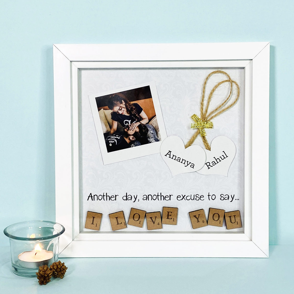 Scrabble Photo Frame