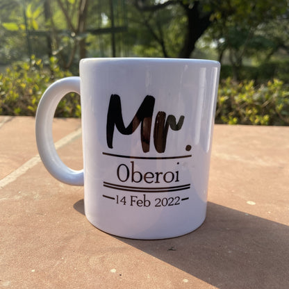 Couples Mug - Mr and Mrs Mugs Set