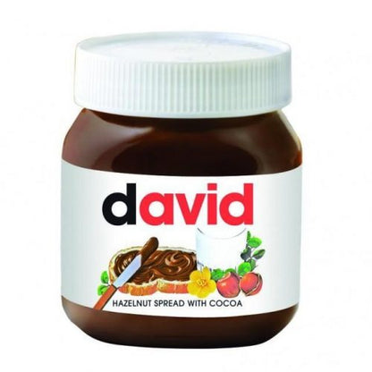 Personalised Nutella Jar